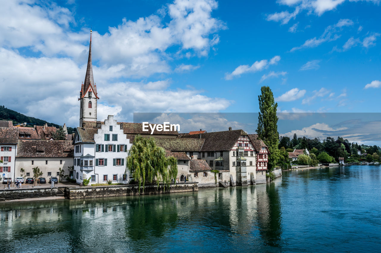 Streetview from stein am rhein, switzerland