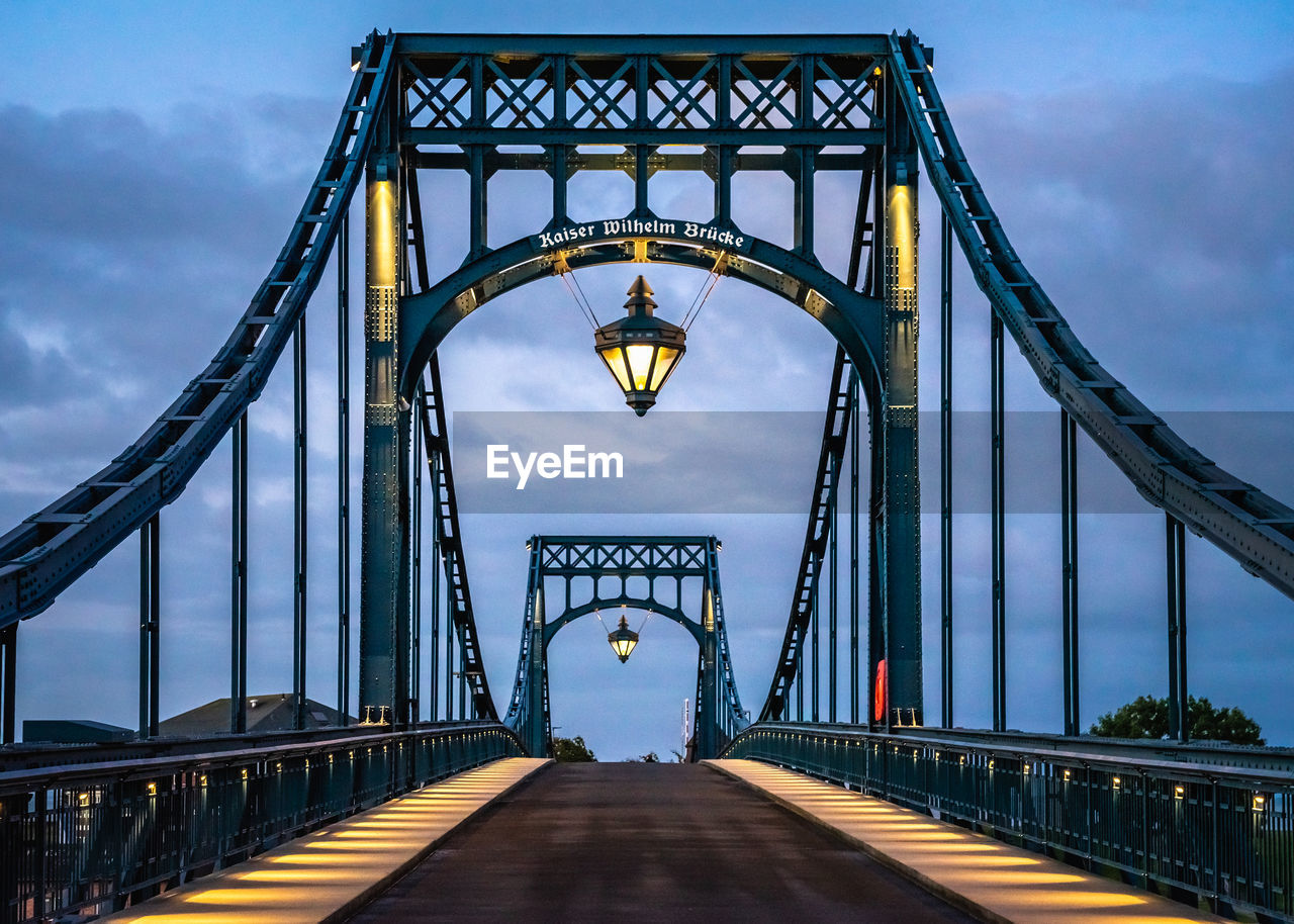 View of bridge against sky