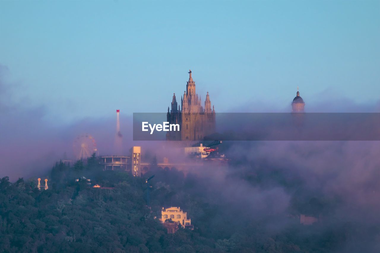 Panoramic view of buildings in city