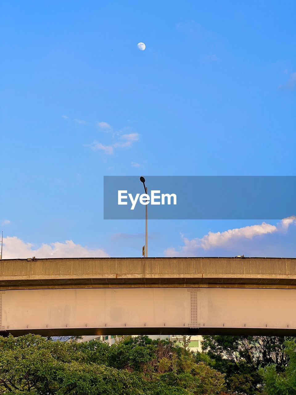 Low angle view of bridge against sky