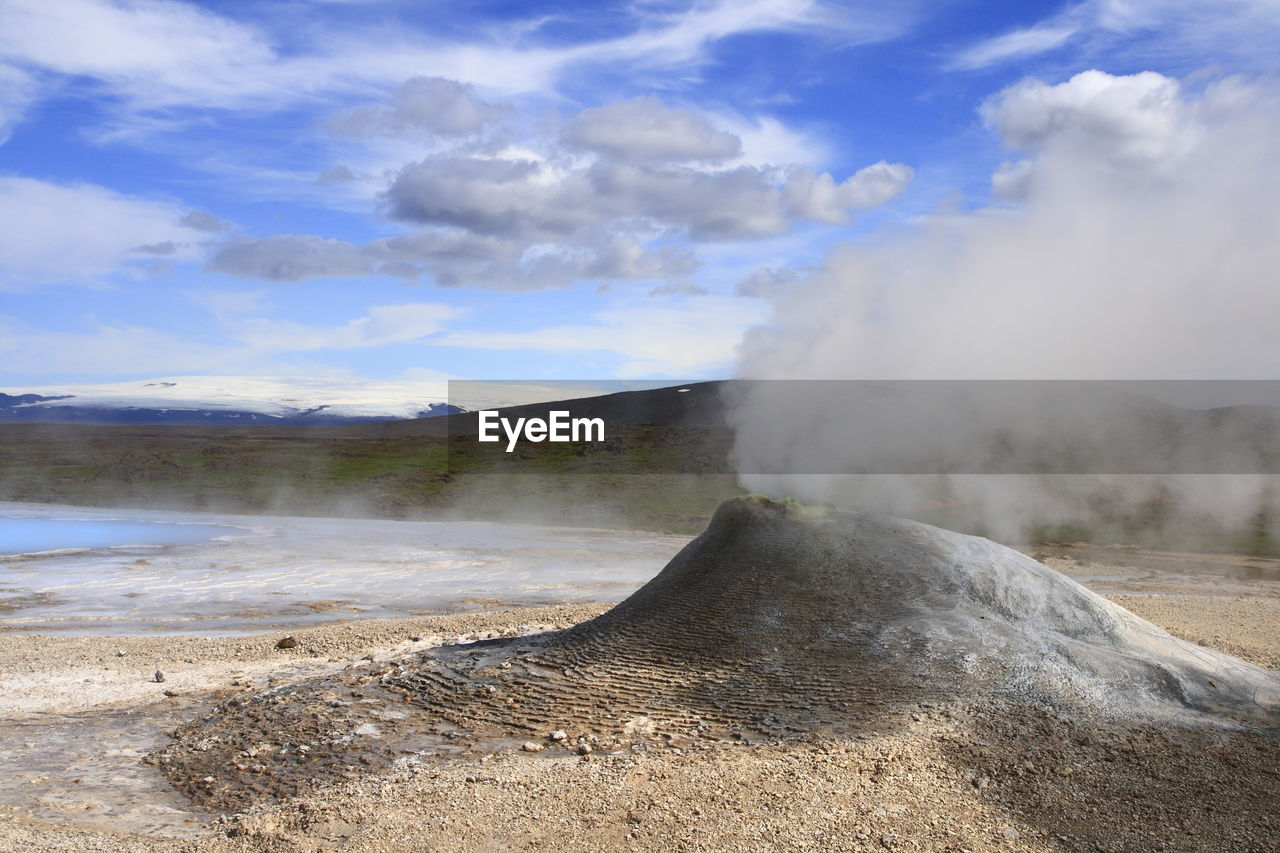 SCENIC VIEW OF VOLCANIC LANDSCAPE