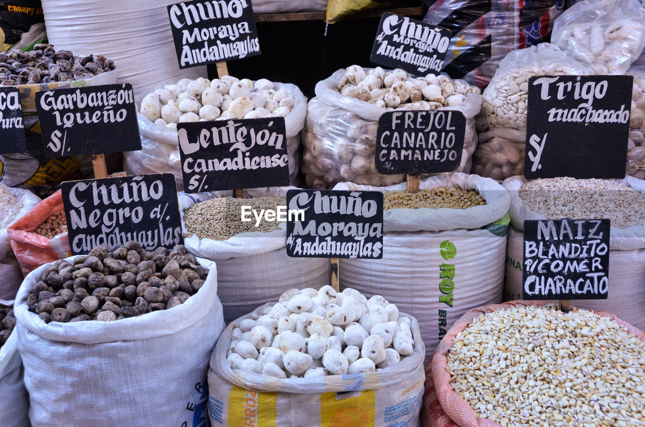 VIEW OF VARIOUS MARKET STALL