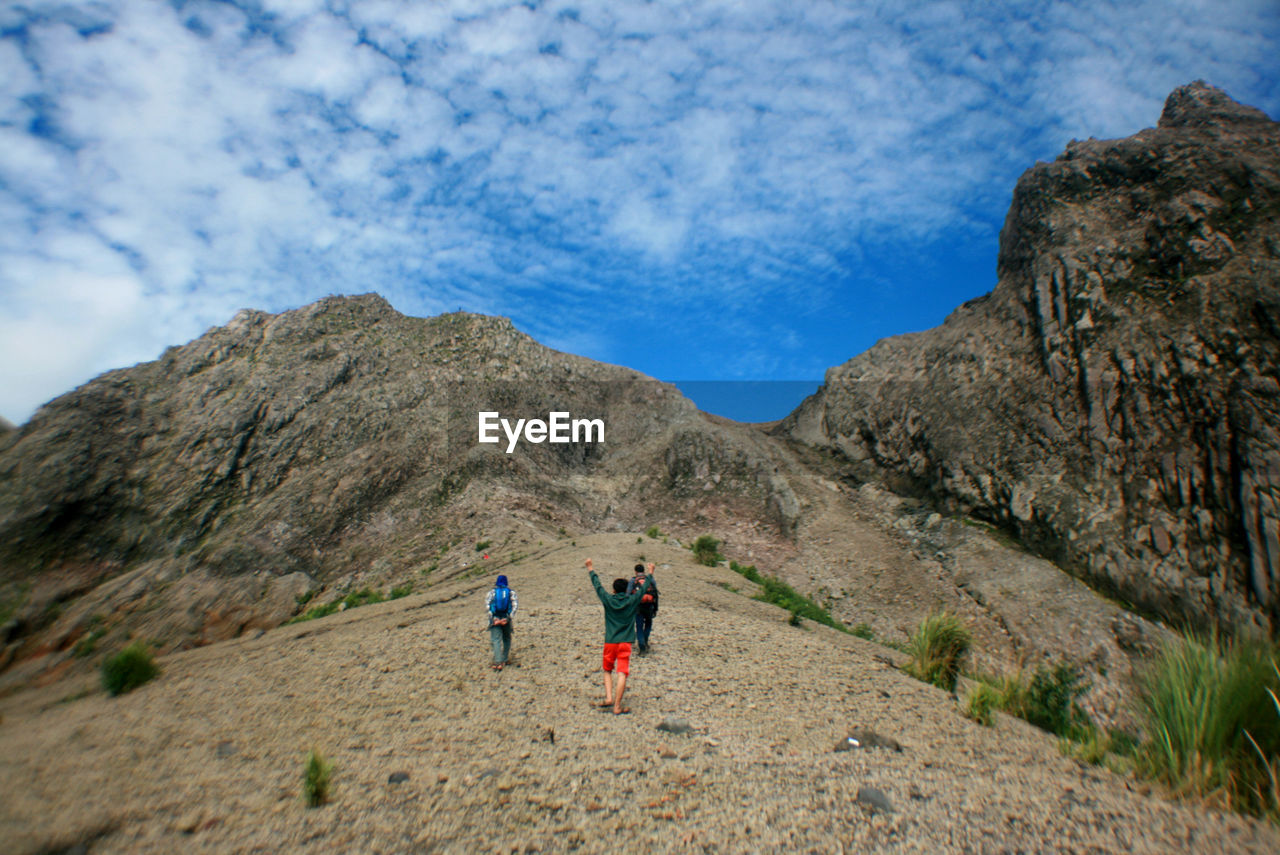 Hike mount kelud after one year eruption
