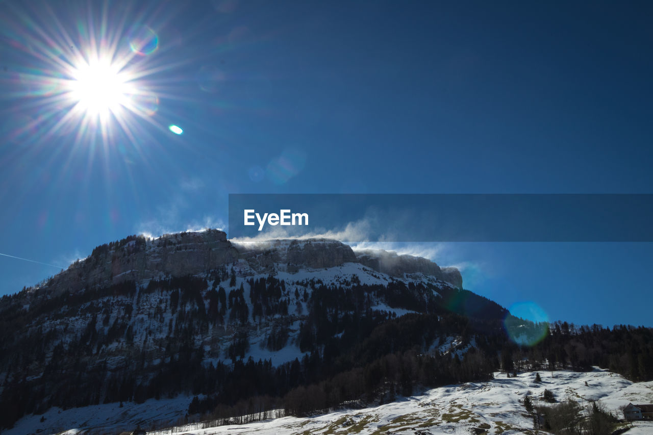 SNOWCAPPED MOUNTAINS AGAINST SKY