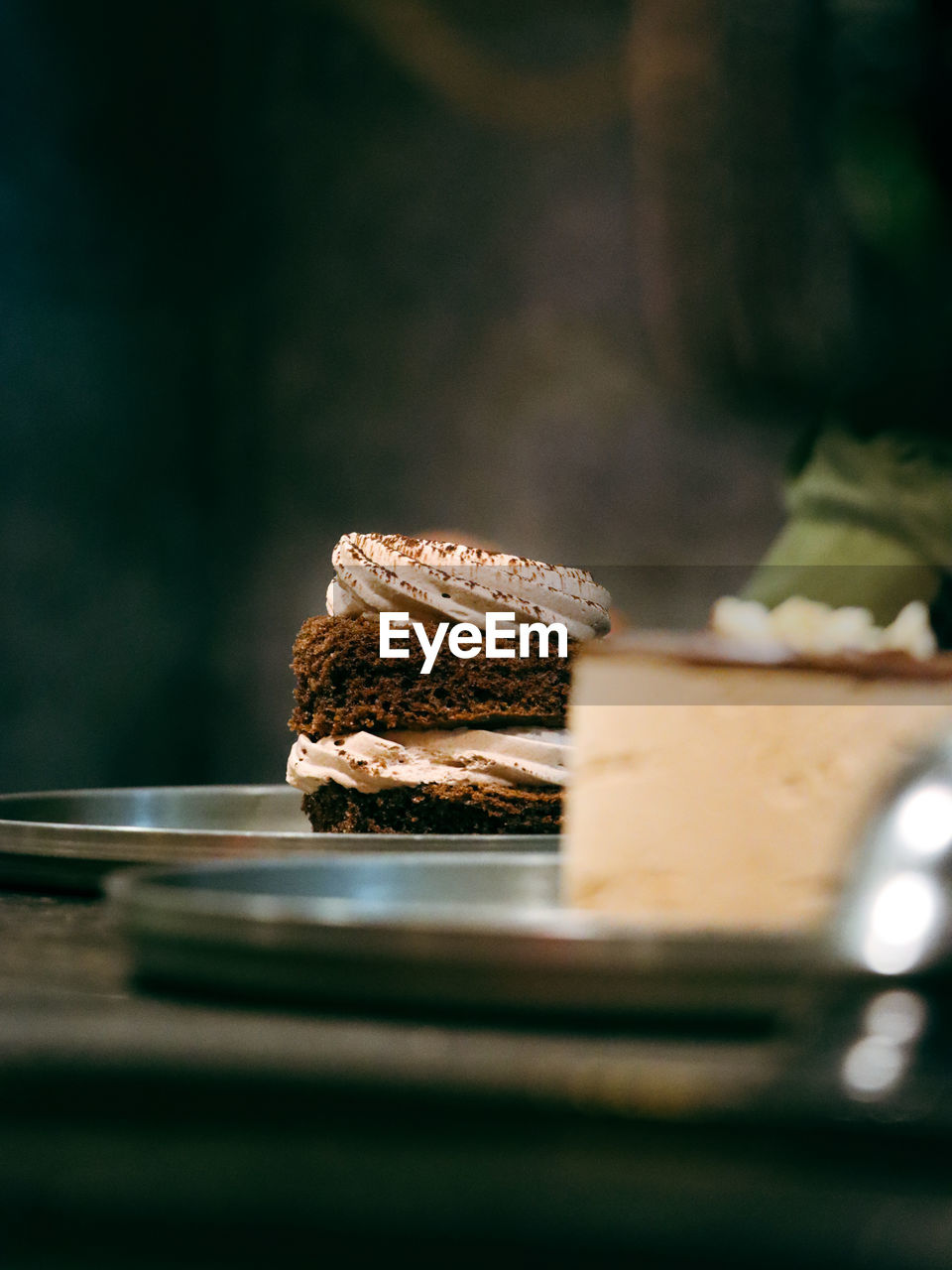 Close-up of cake on table