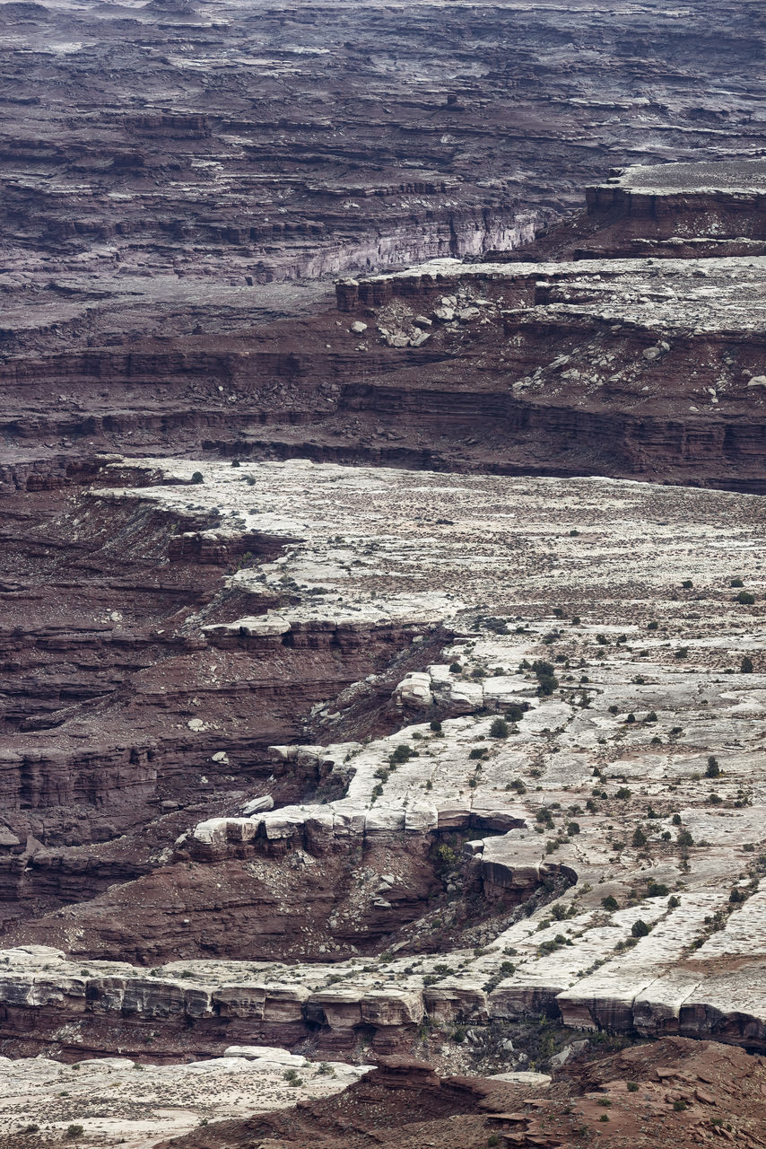 FULL FRAME SHOT OF ROCKS ON LANDSCAPE