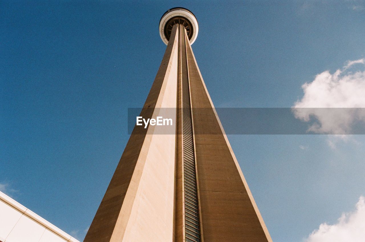 architecture, sky, built structure, landmark, cloud, building exterior, low angle view, nature, city, no people, day, blue, building, travel destinations, travel, outdoors, tower, skyscraper, monument, office building exterior