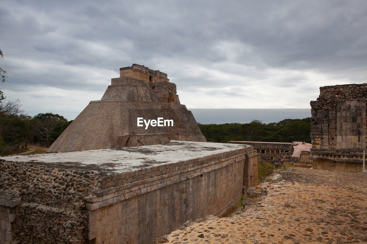 Majestic ruins in uxmal,mexico. 