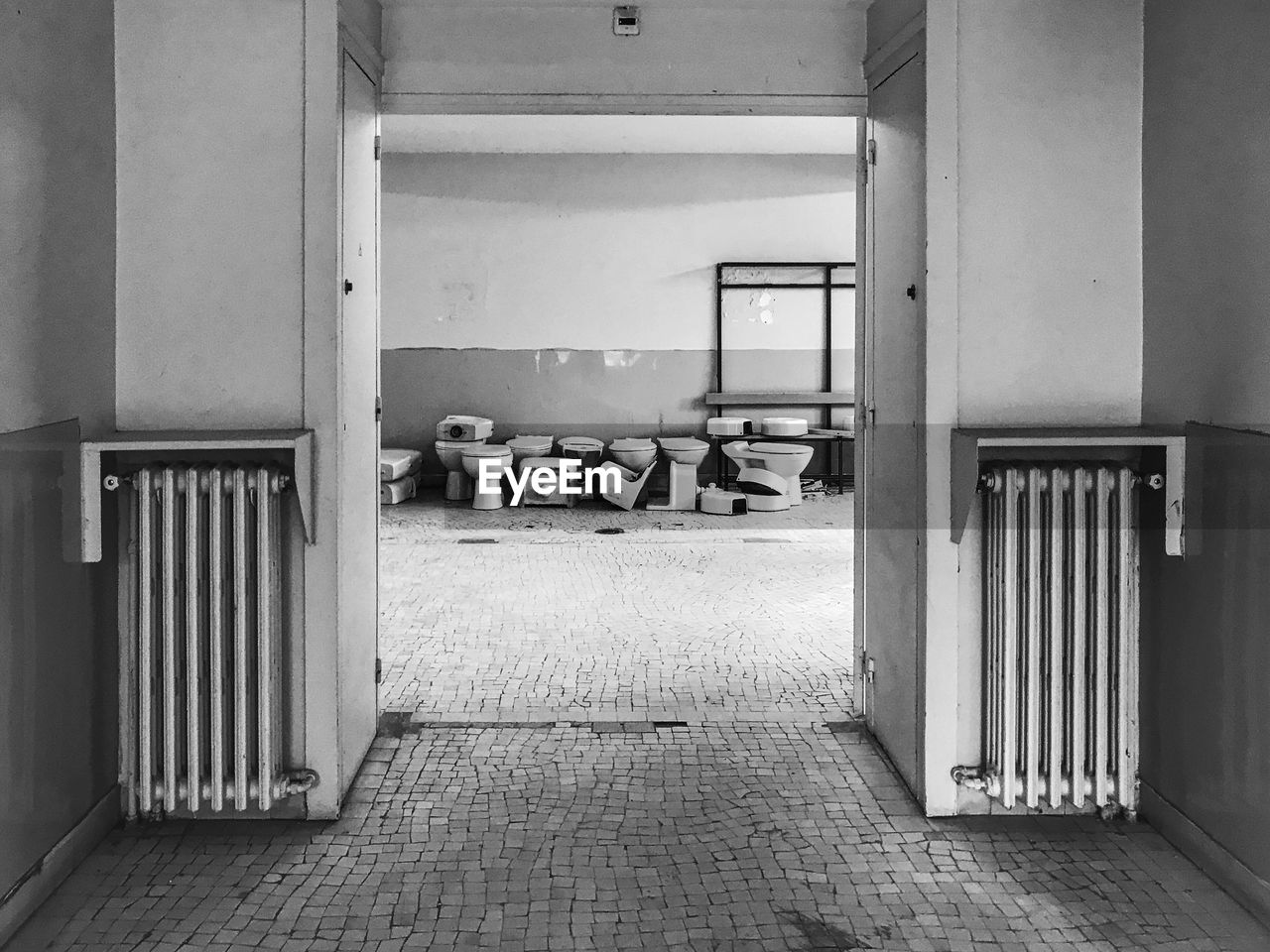 Interior of building
