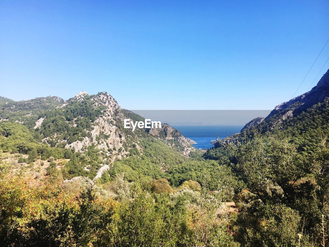 SCENIC VIEW OF LANDSCAPE AGAINST CLEAR SKY