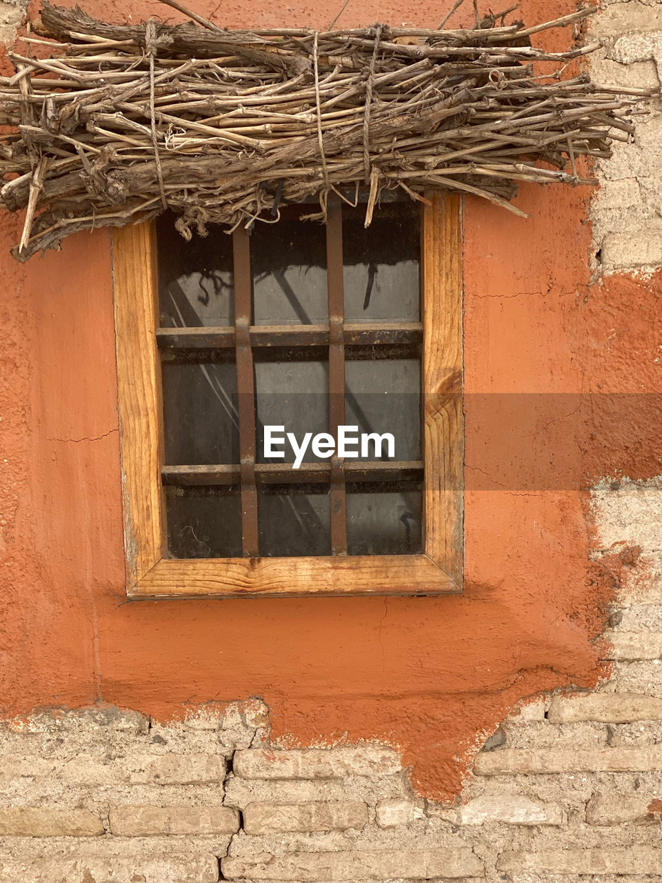 architecture, window, built structure, building exterior, wall, wood, building, no people, wall - building feature, brick, house, day, residential district, iron, old, outdoors, nature, cob, brown, brick wall, roof