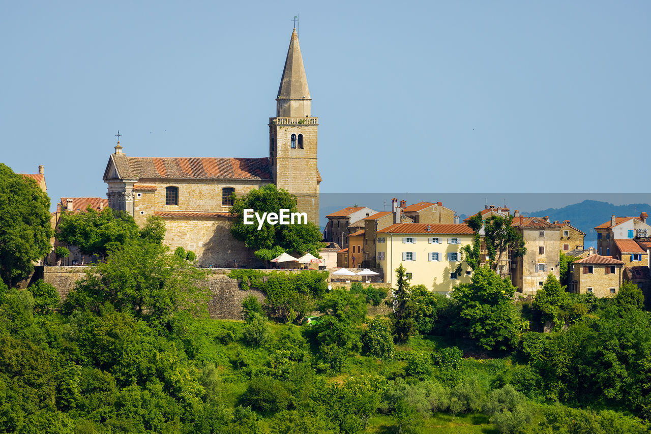 Groznjan town in istra, croatia