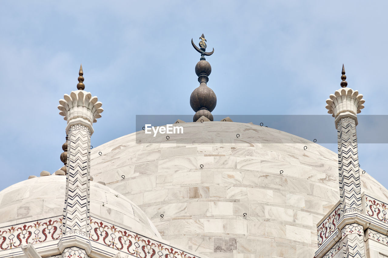 low angle view of mosque