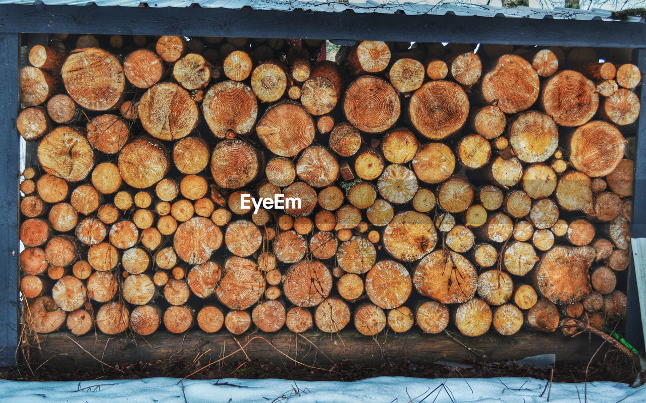 Stack of logs