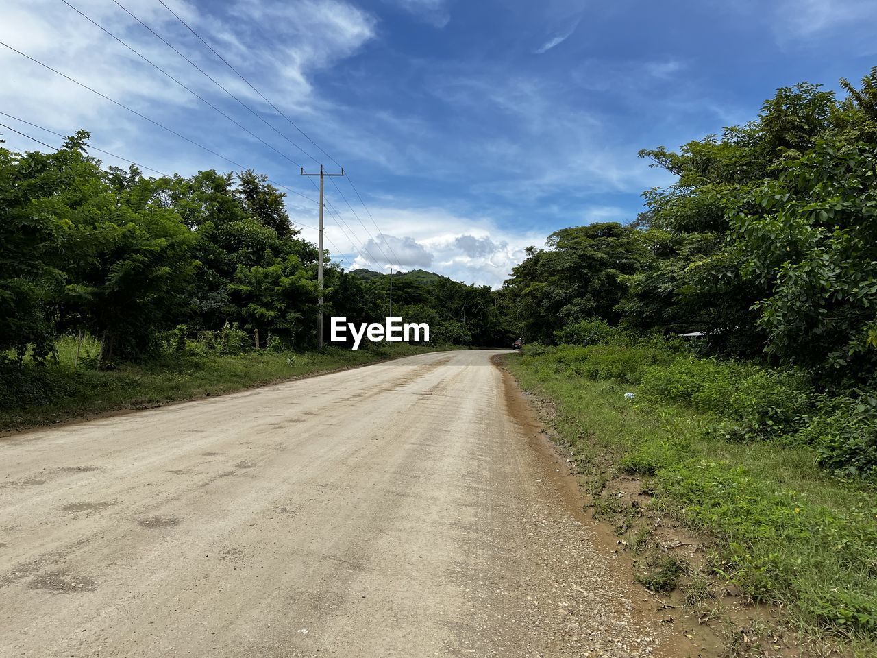 Road to tola, rivas, nicaragua