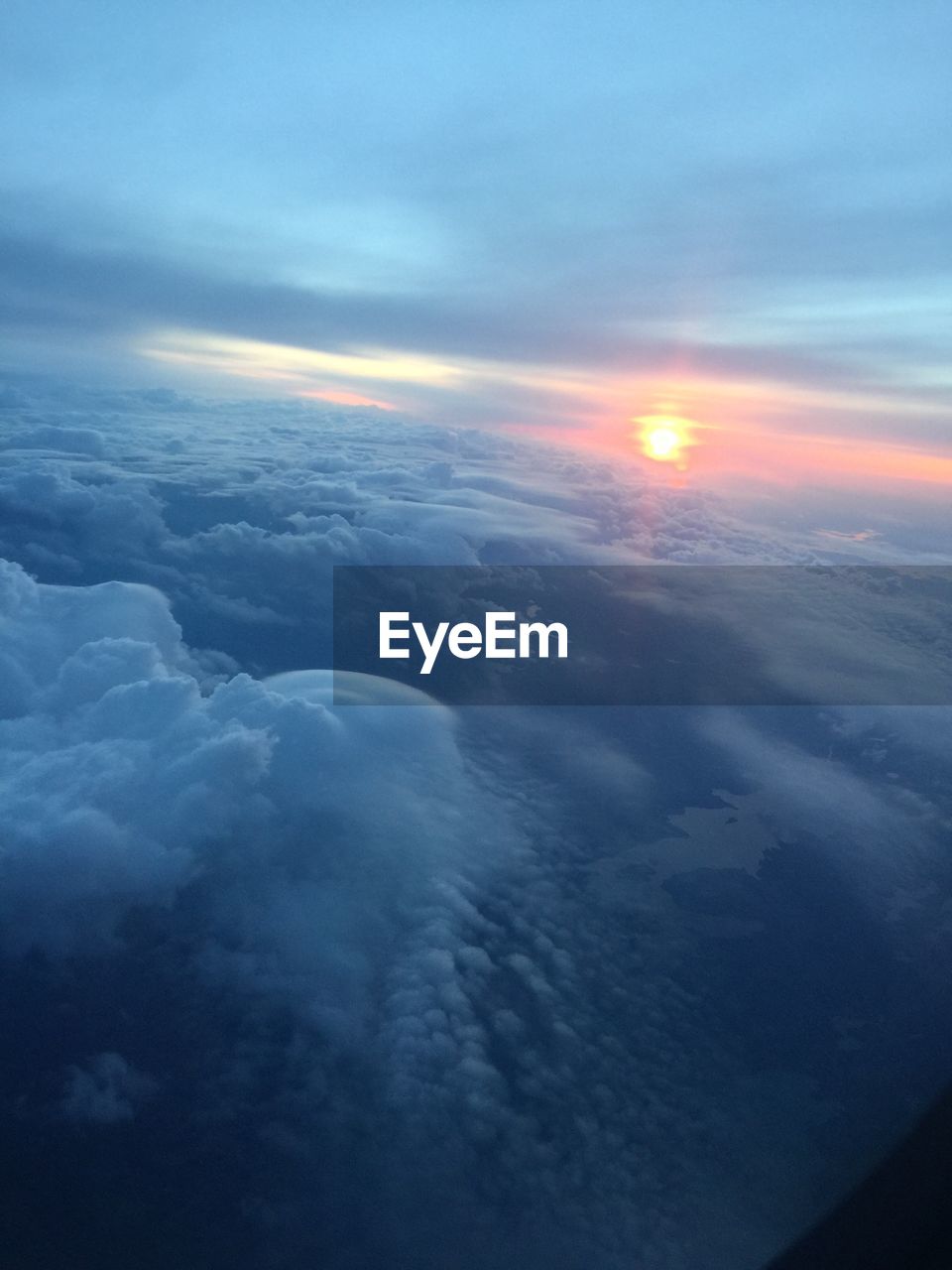 SCENIC VIEW OF CLOUDSCAPE DURING SUNSET