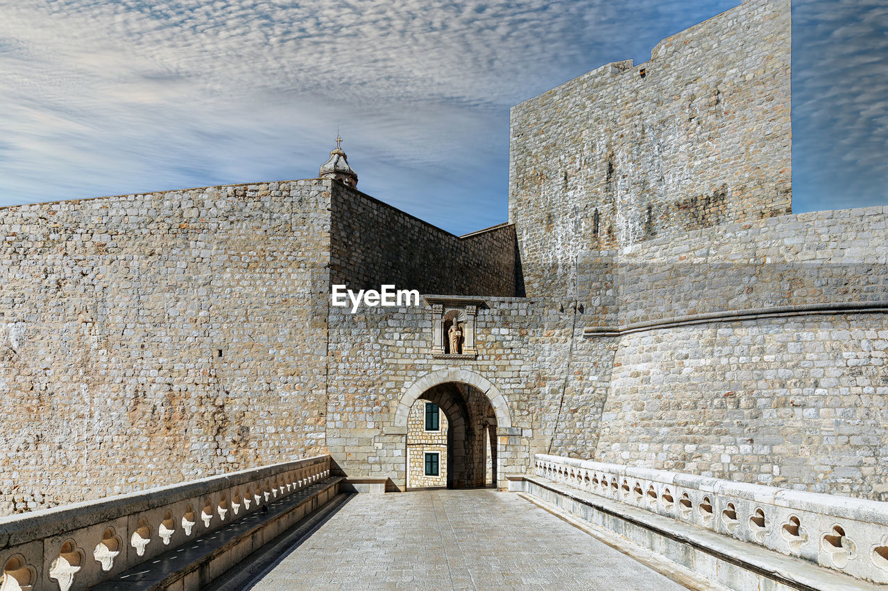 View of historical building against sky