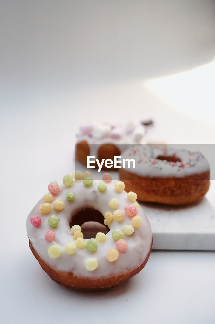 CLOSE-UP OF DESSERT