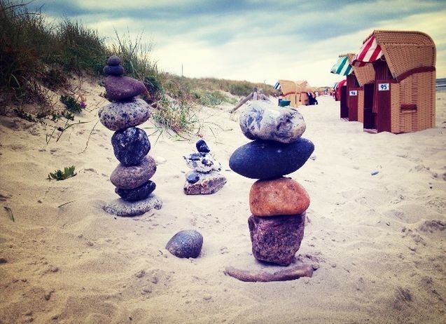 STONES ON BEACH