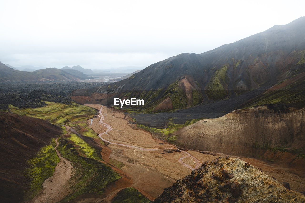 scenic view of mountains