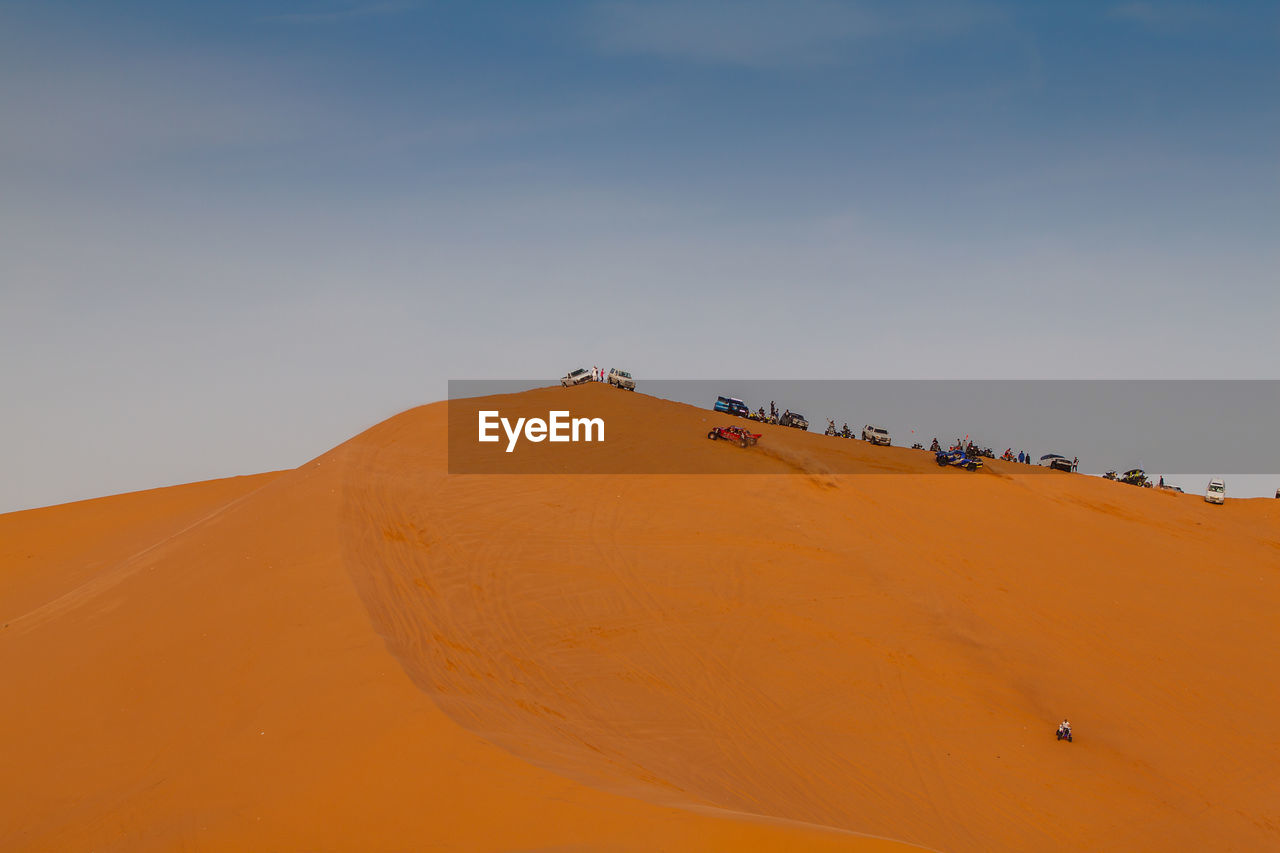 VIEW OF BARREN LANDSCAPE