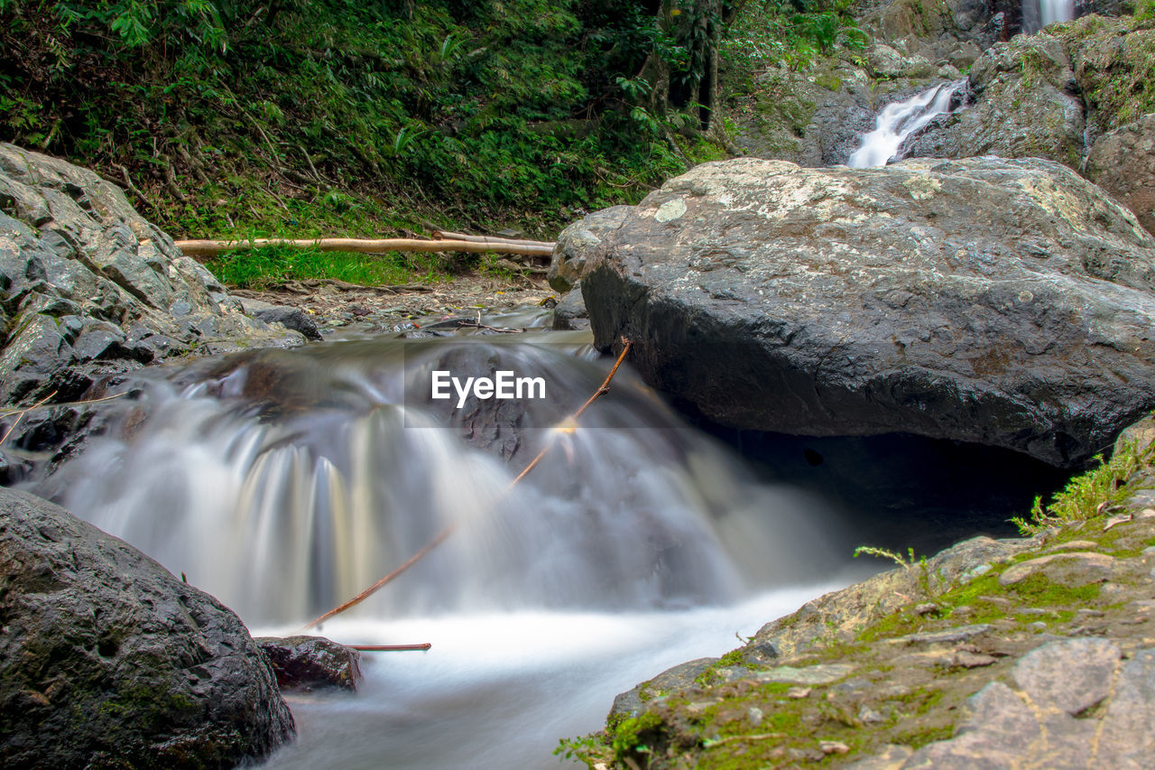 SCENIC VIEW OF WATERFALL