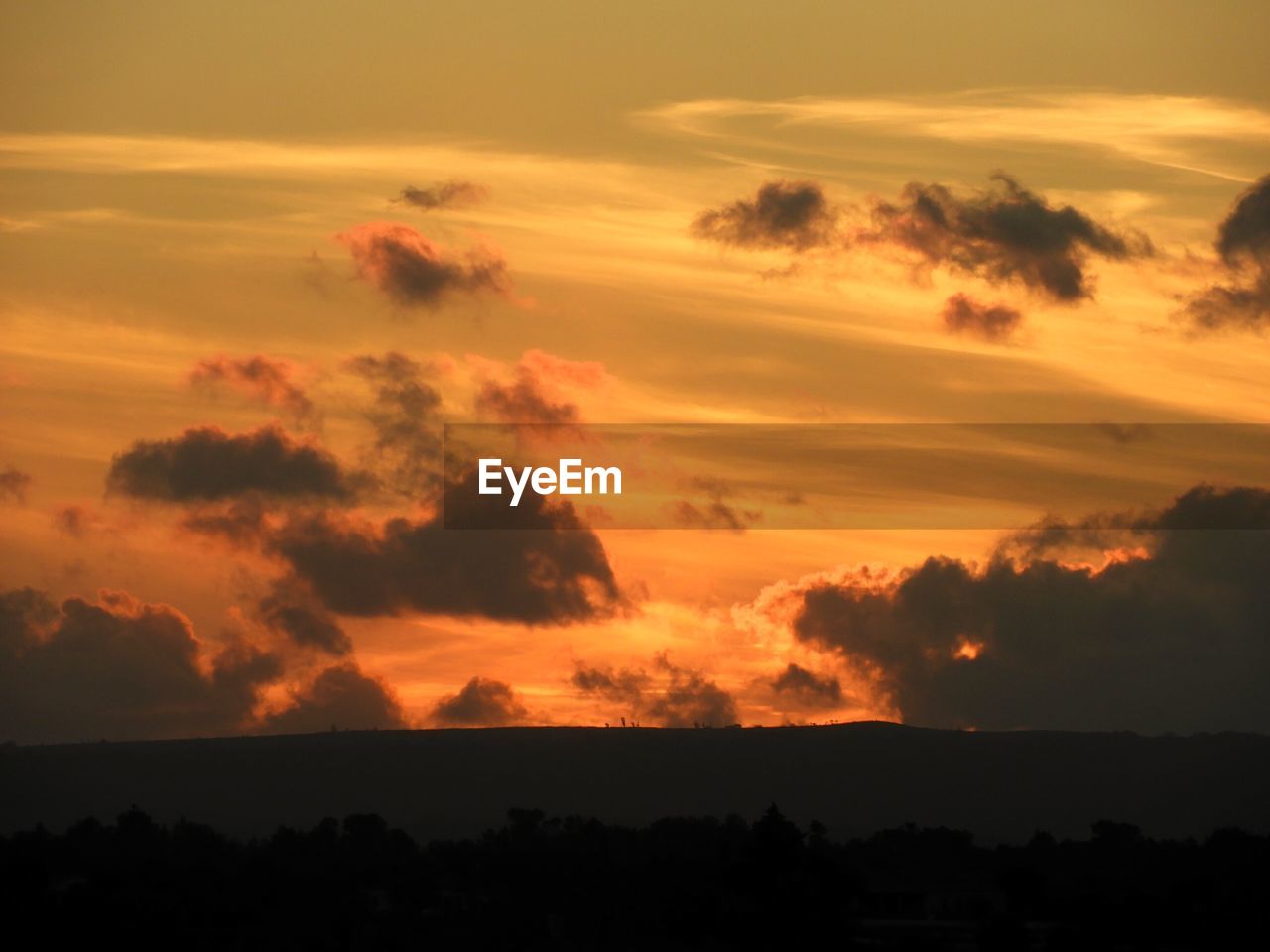 SCENIC VIEW OF SKY DURING SUNSET