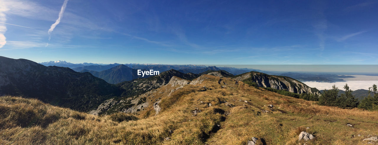 Panoramic view of landscape against sky