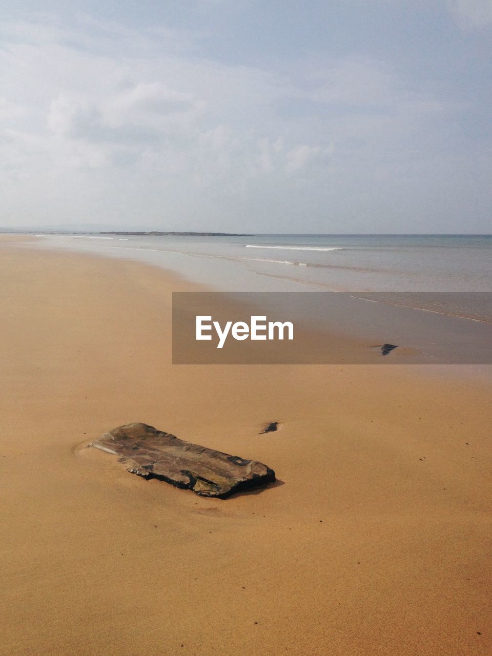 View of empty beach