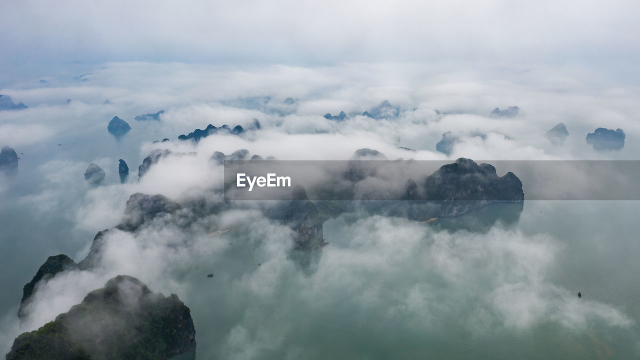 Low angle view of clouds in sky