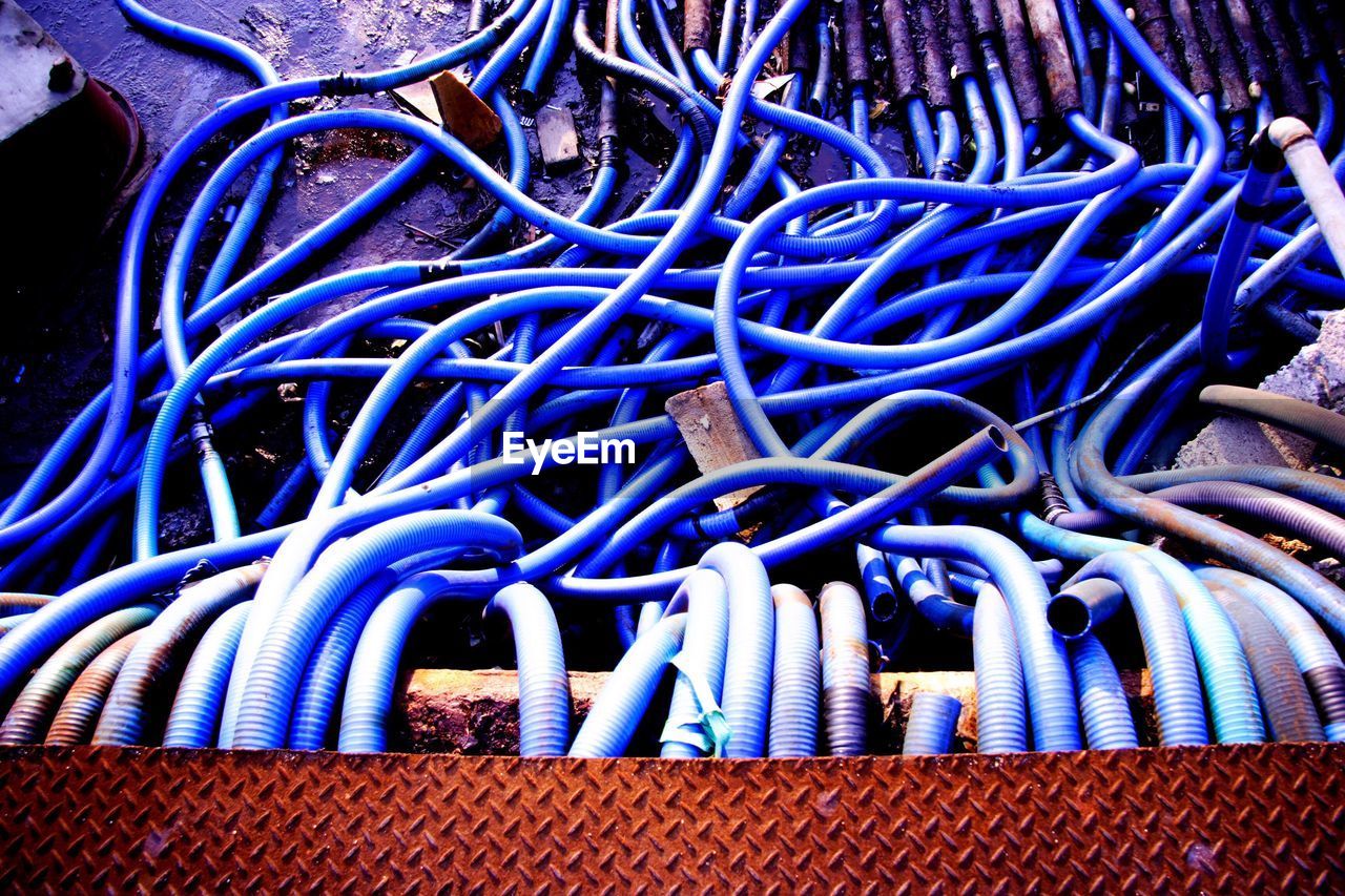 CLOSE-UP OF CABLES