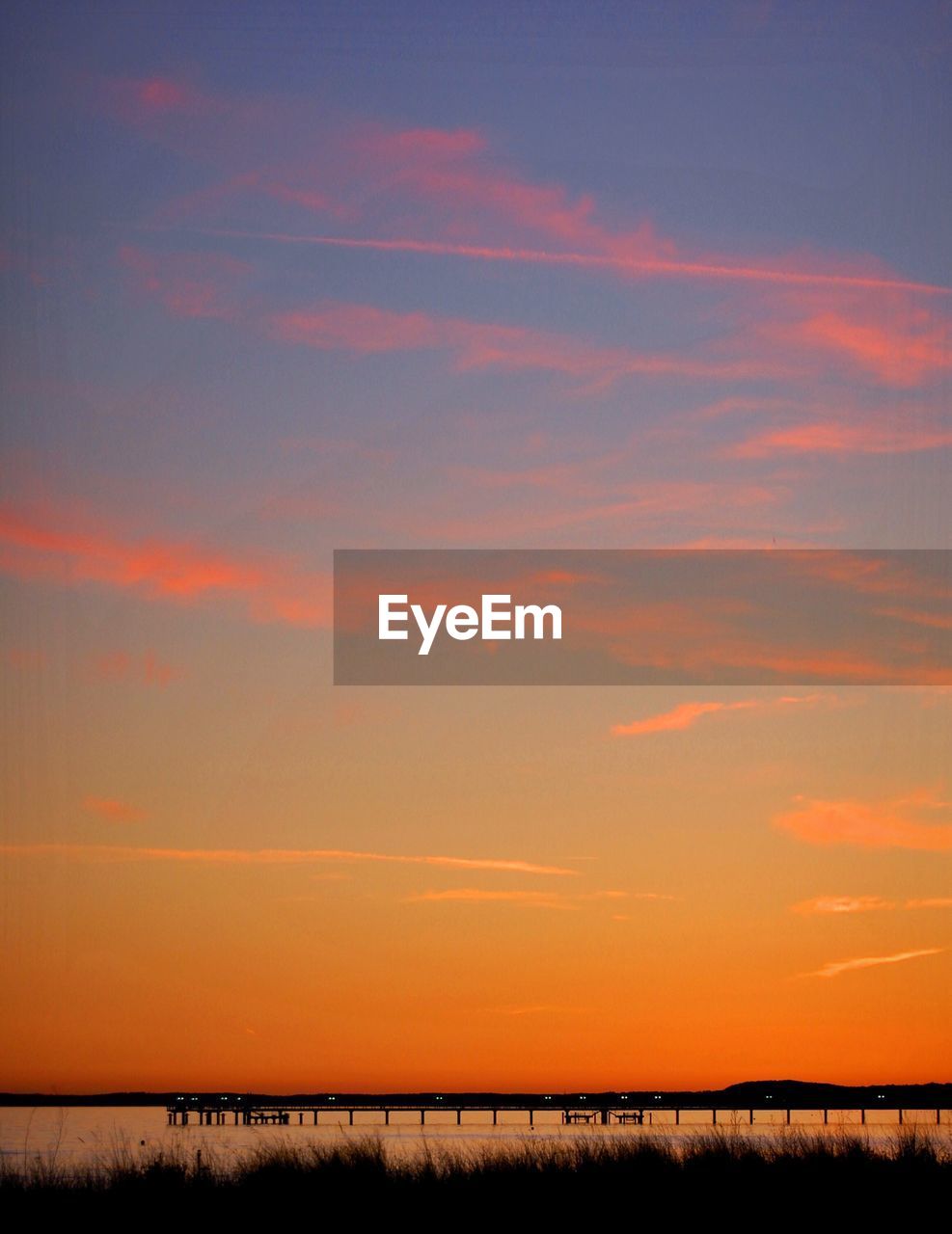 SCENIC VIEW OF SUNSET