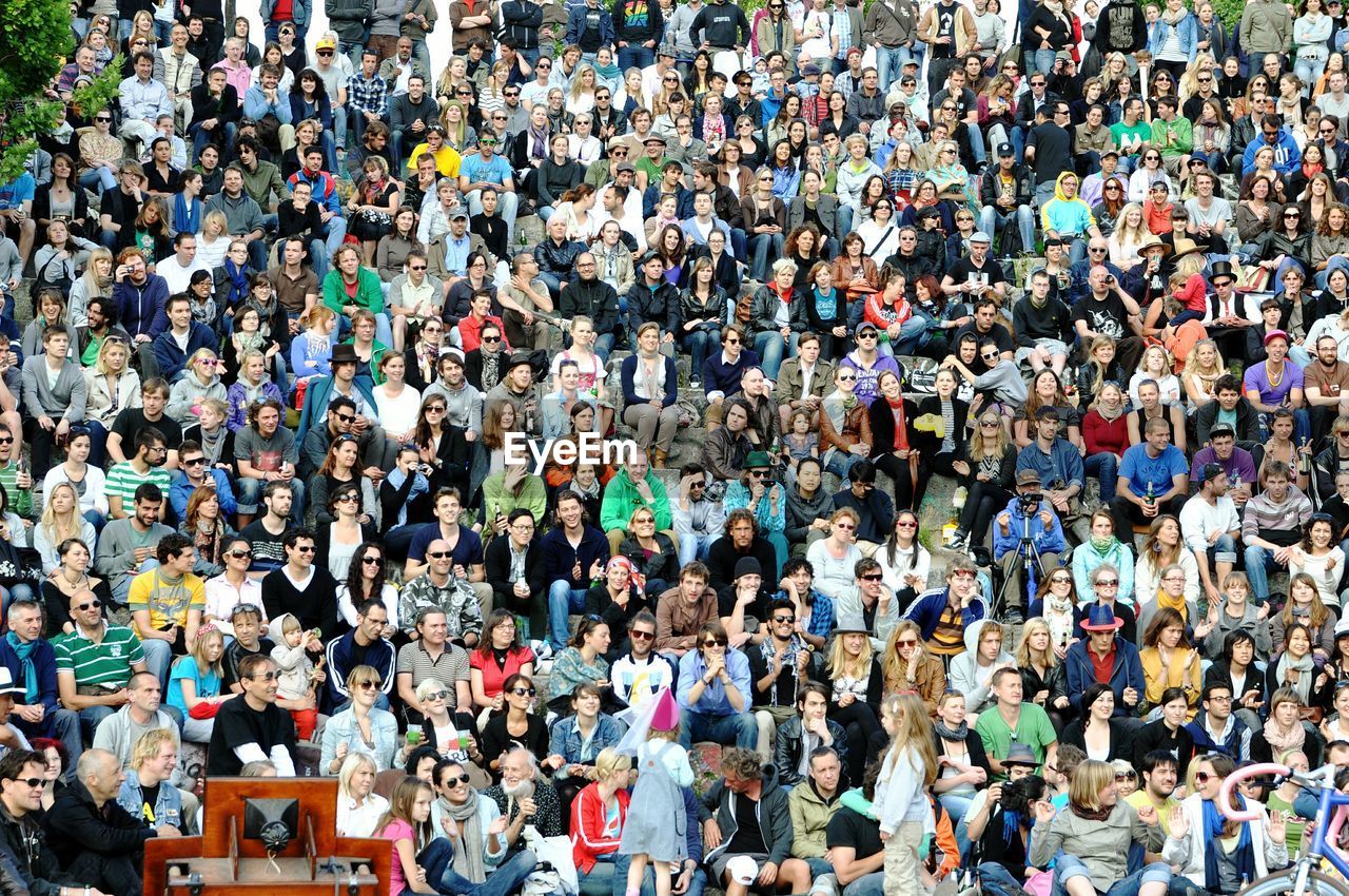Audience in concert