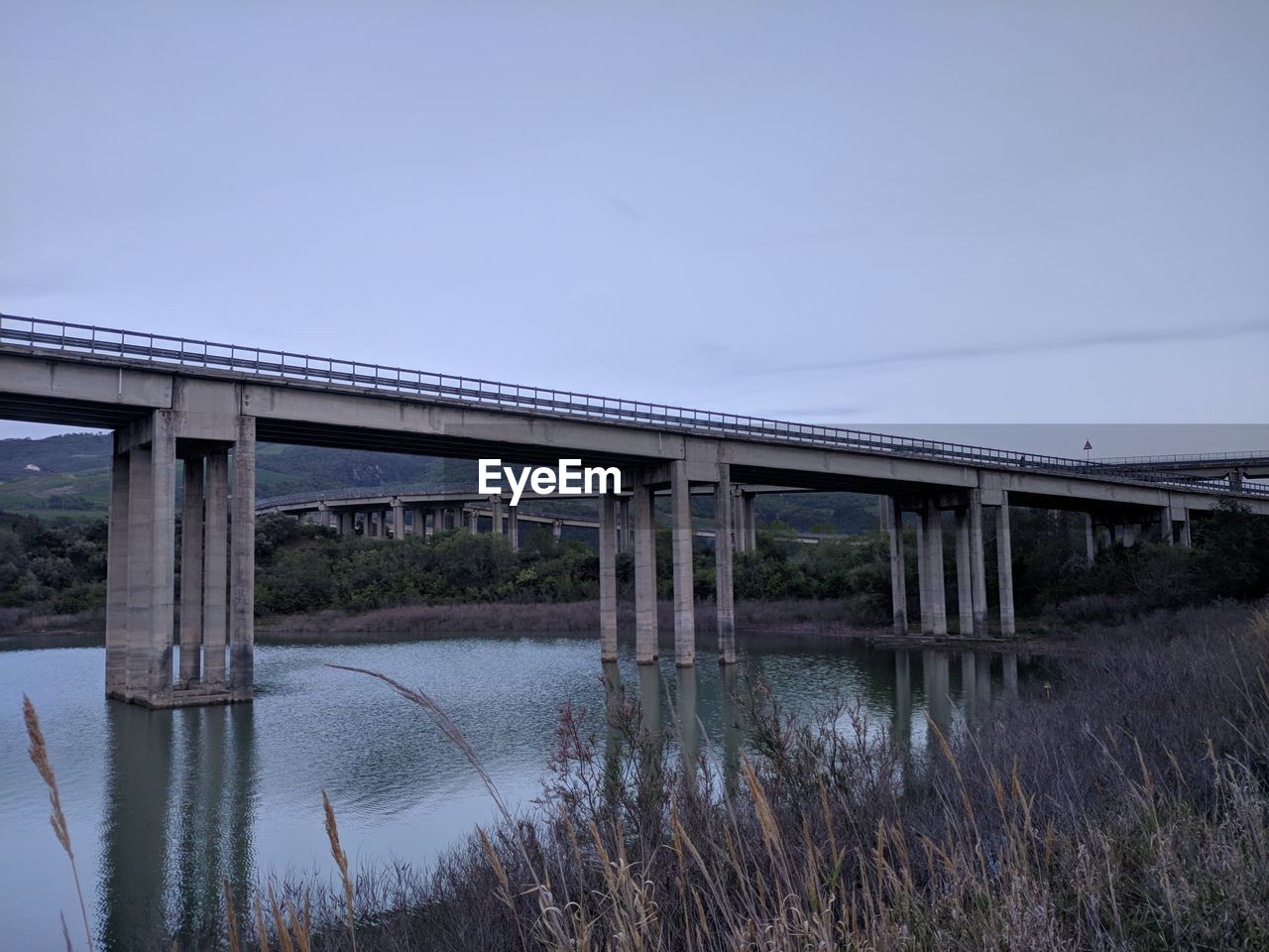 BRIDGE AGAINST SKY