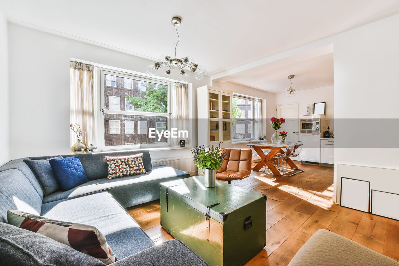 Interior of modern living room