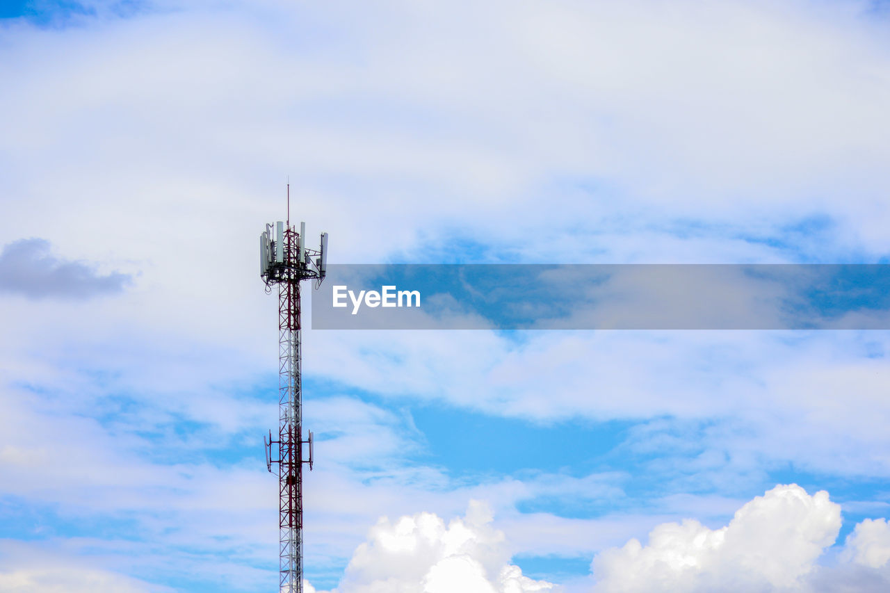 LOW ANGLE VIEW OF TOWER AGAINST SKY