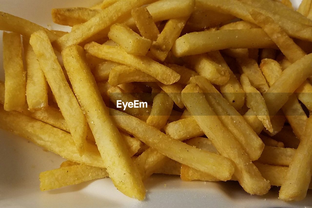 Close-up of fries