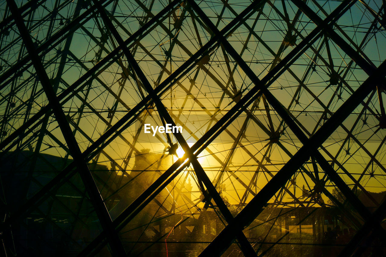 FULL FRAME SHOT OF GLASS CEILING