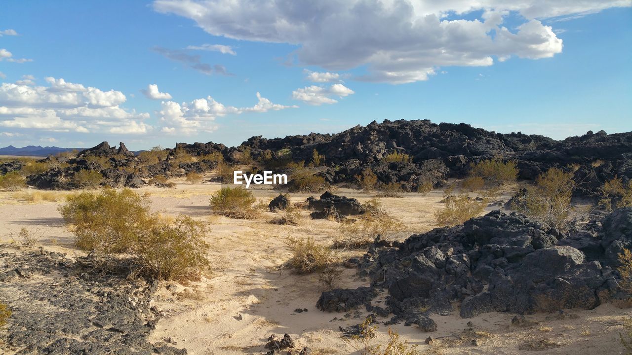 Panoramic view of landscape against sky