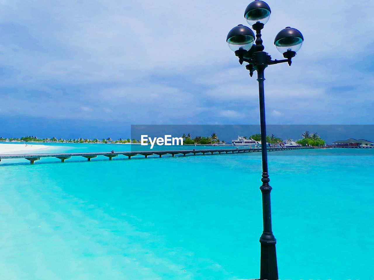 SWIMMING POOL AGAINST SKY