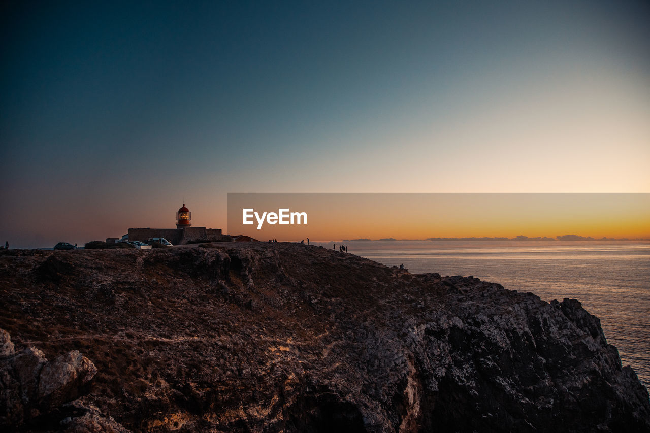 Sunset at sagres 