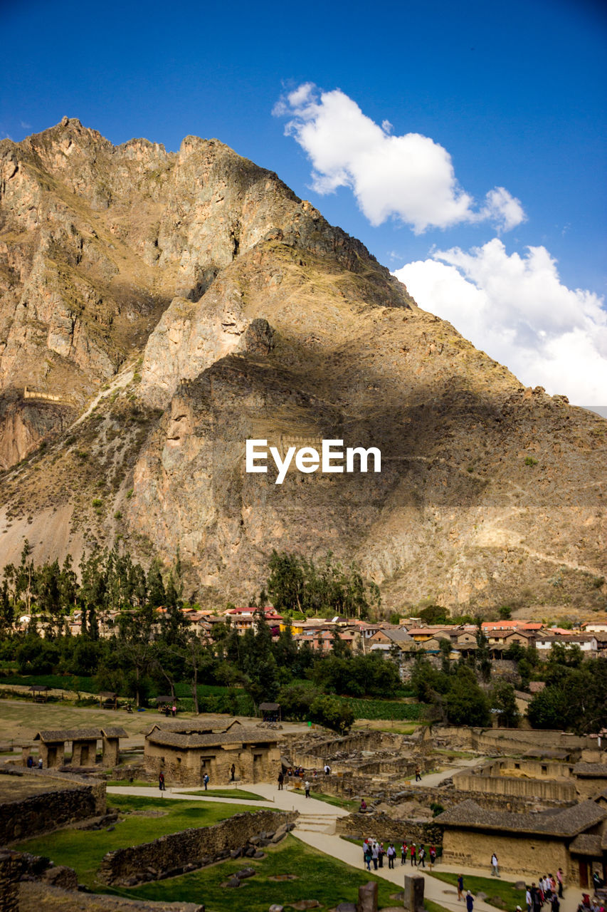 HIGH ANGLE VIEW OF MOUNTAIN