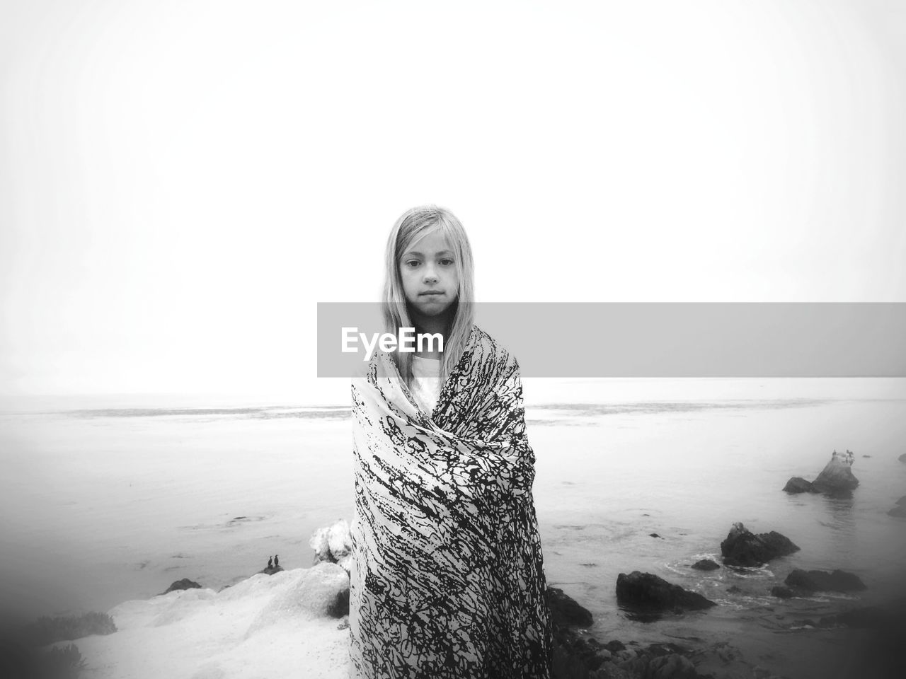 Portrait of girl outdoors