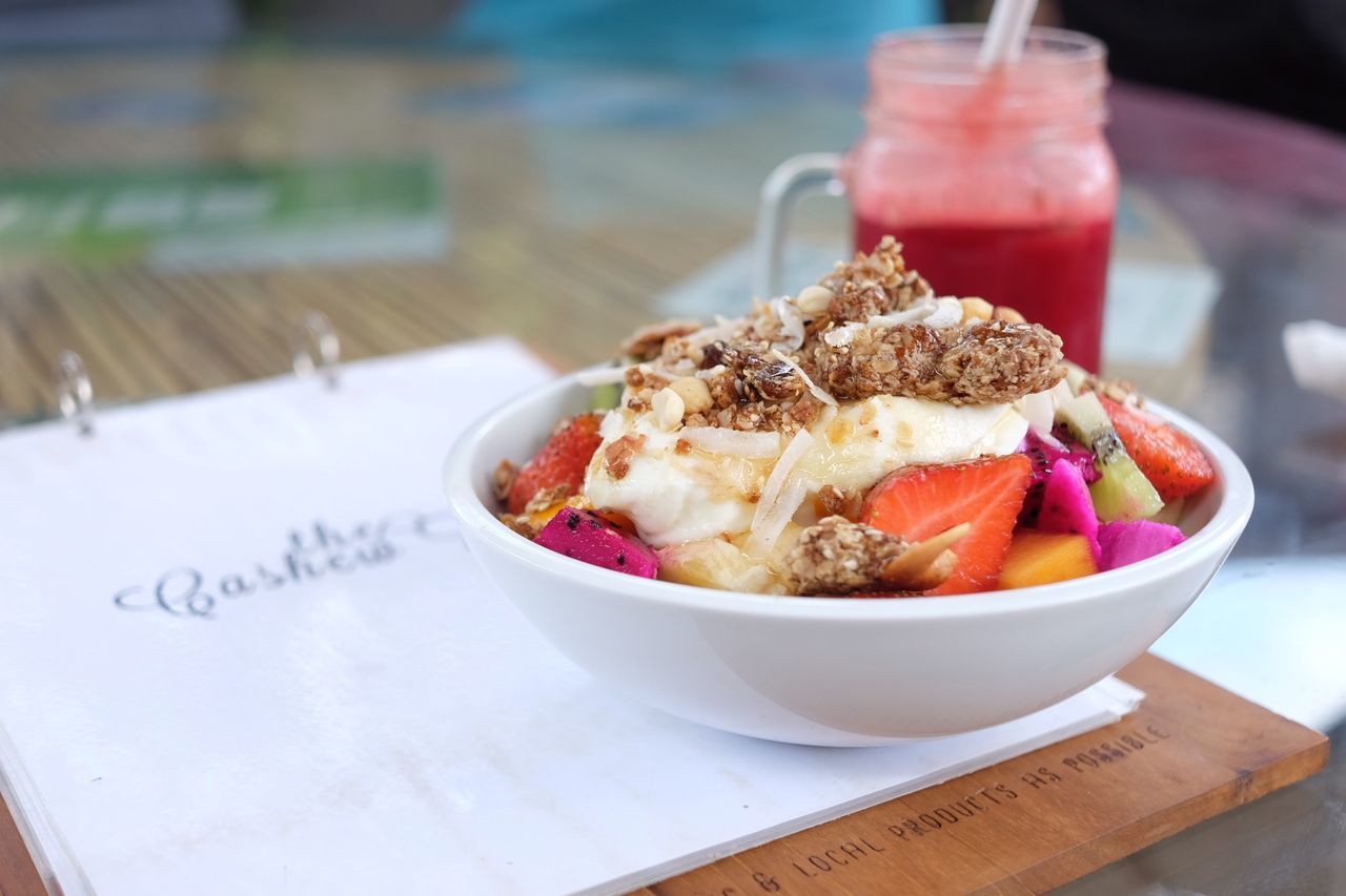 Close-up of food served in bowl