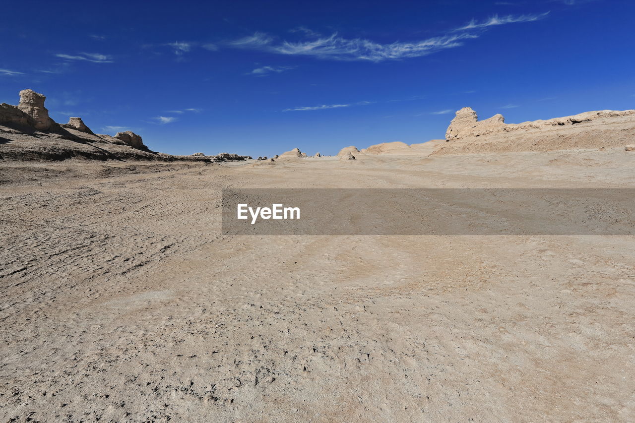 PANORAMIC SHOT OF DESERT AGAINST SKY