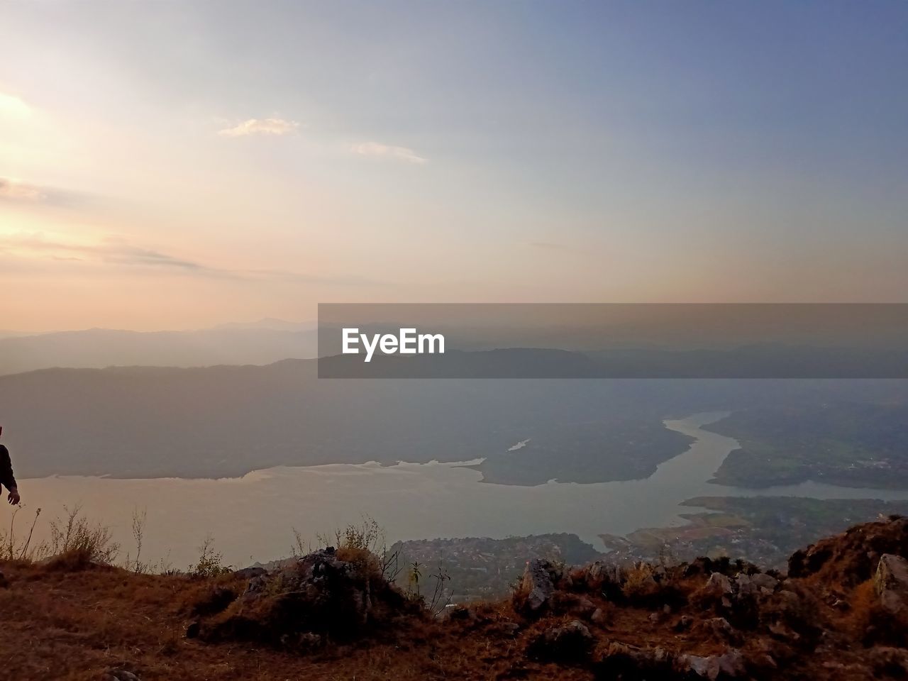 SCENIC VIEW OF LANDSCAPE DURING SUNSET