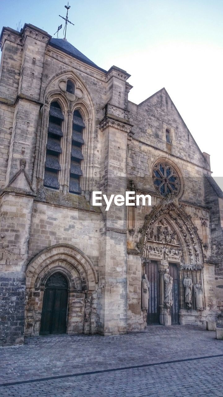 Exterior of church against sky