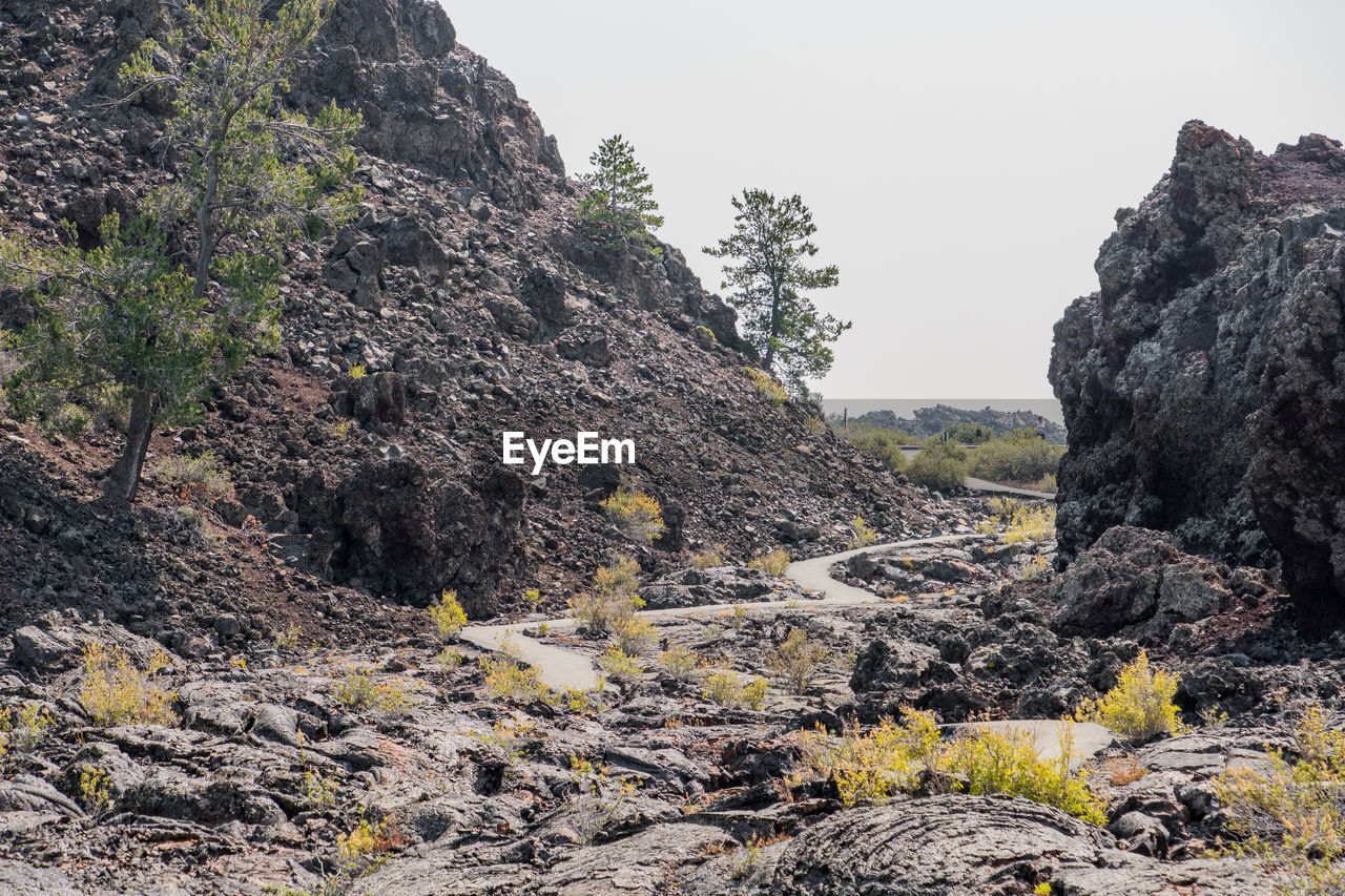 SCENIC VIEW OF ROCK FORMATIONS AGAINST SKY