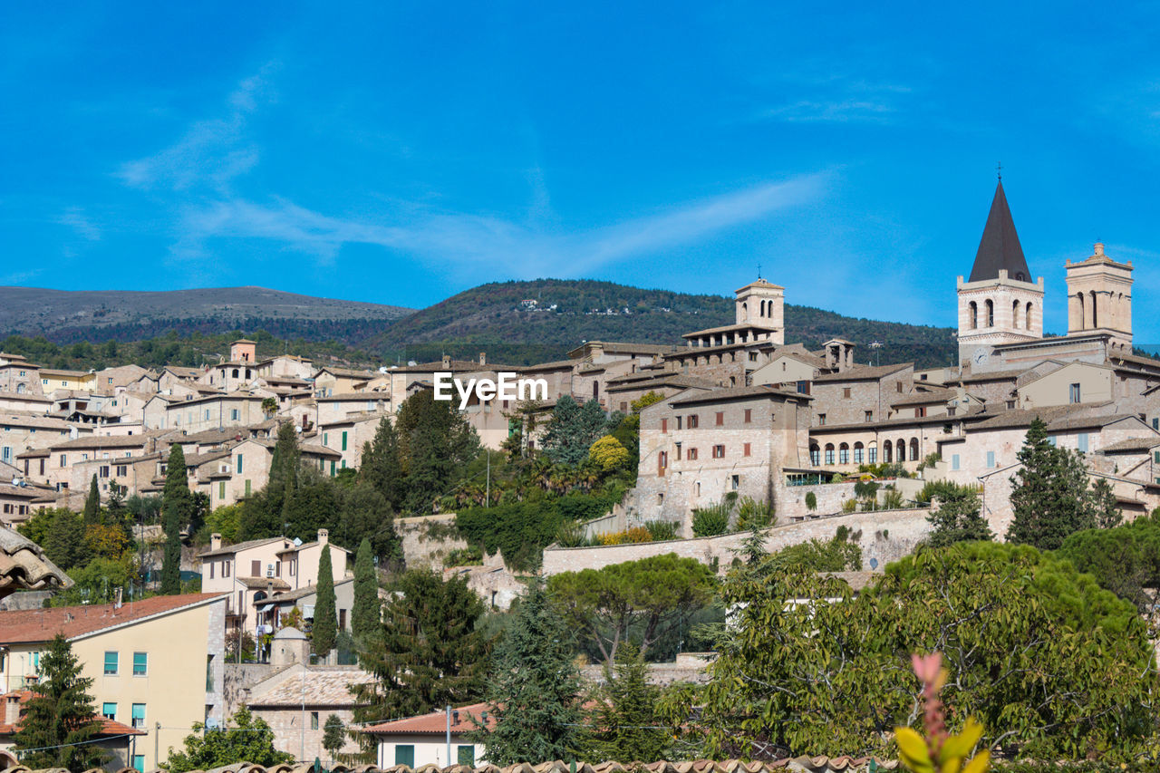 VIEW OF HOUSES IN TOWN