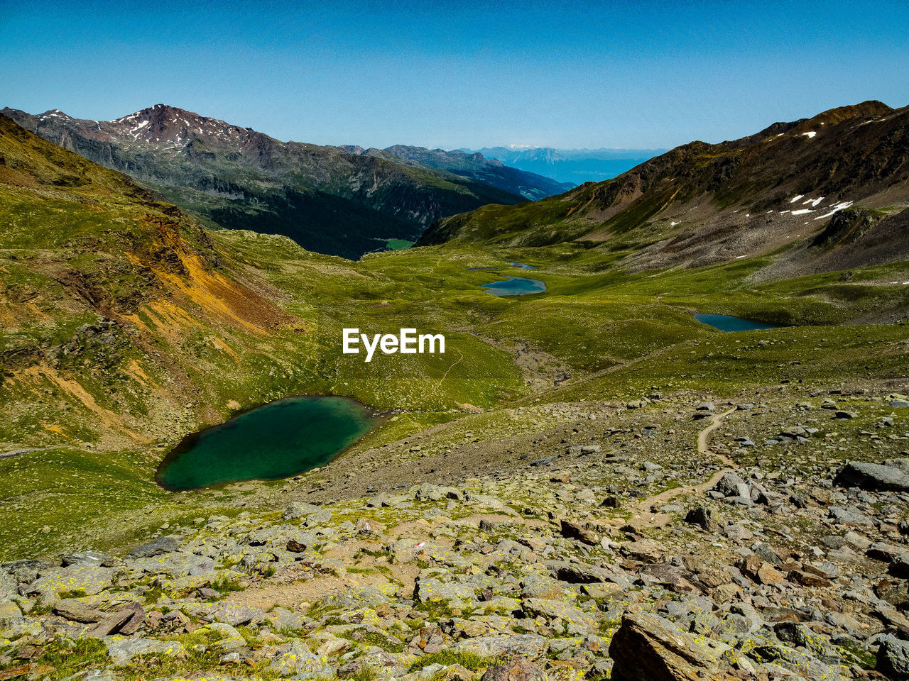 Scenic landscape against sky